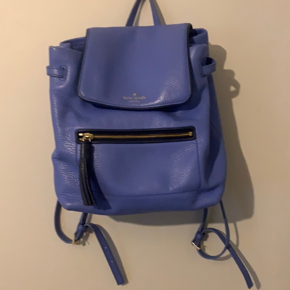 Kate Spade Blue Backpack